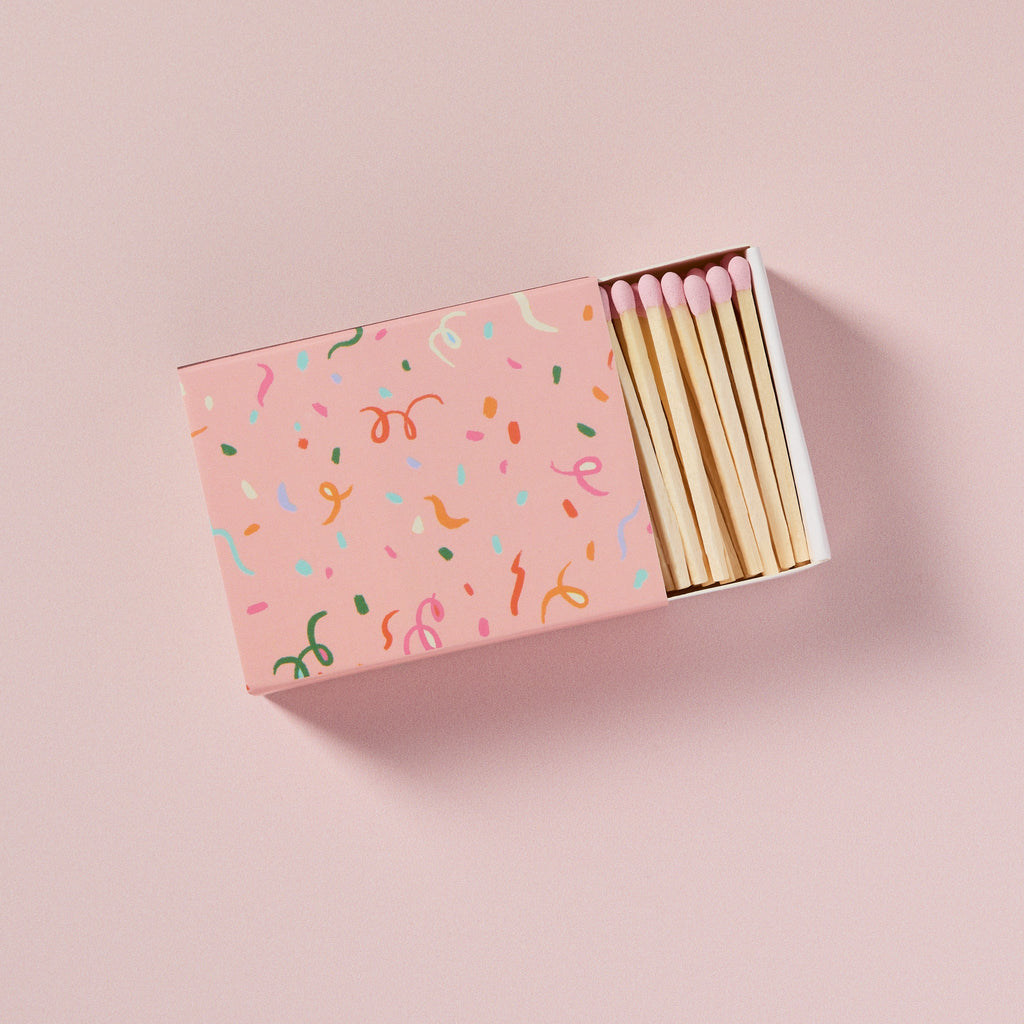 Confetti Ribbons Matchbox - Enlighten the Occasion