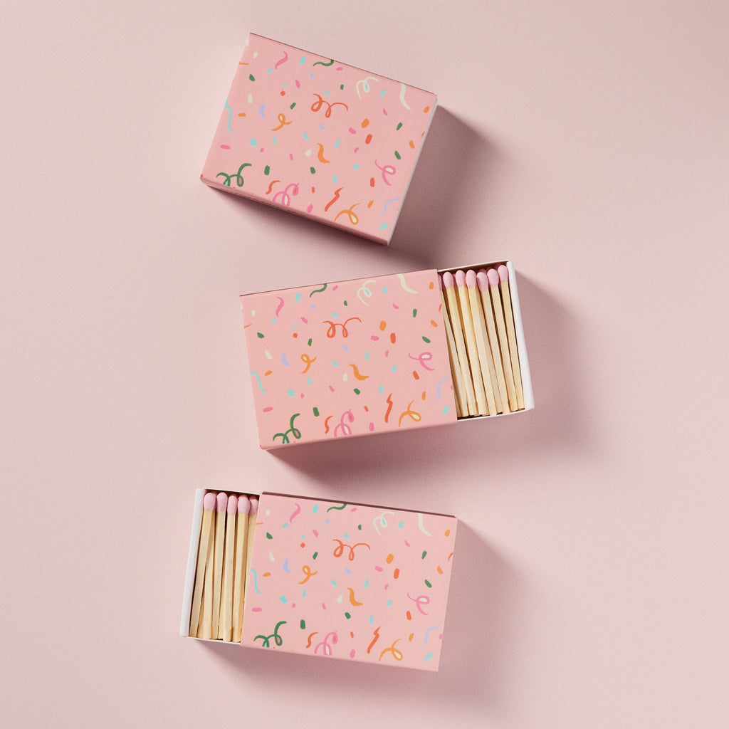 Confetti Ribbons Matchbox - Enlighten the Occasion