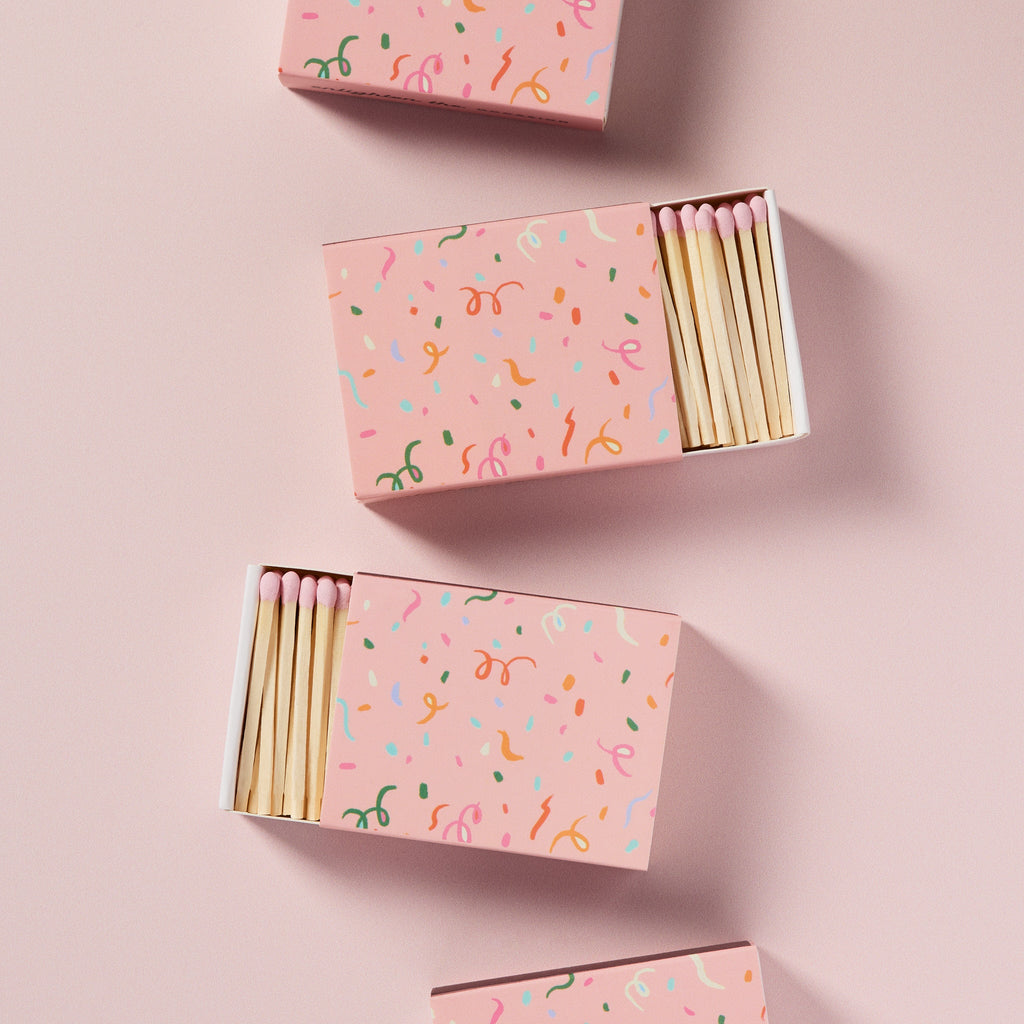 Confetti Ribbons Matchbox - Enlighten the Occasion